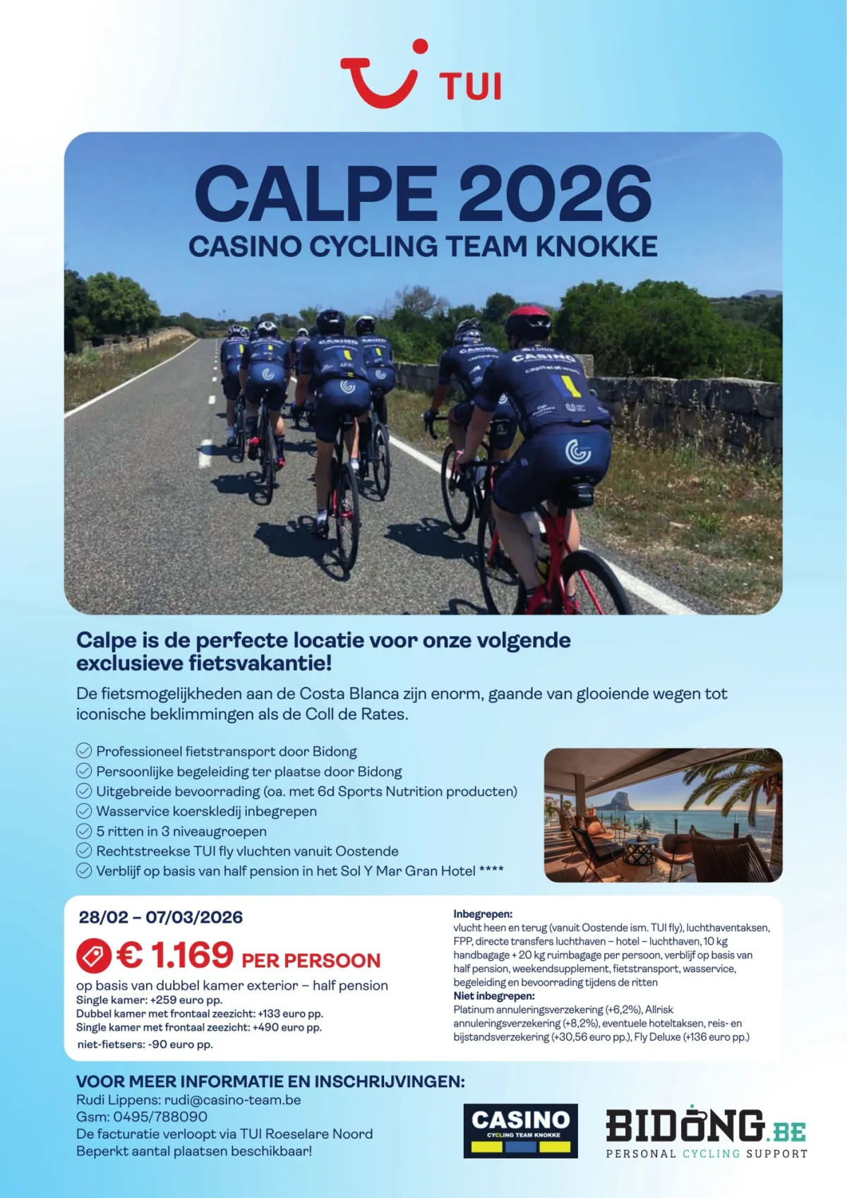 The Flight of the Casino's - Calpe